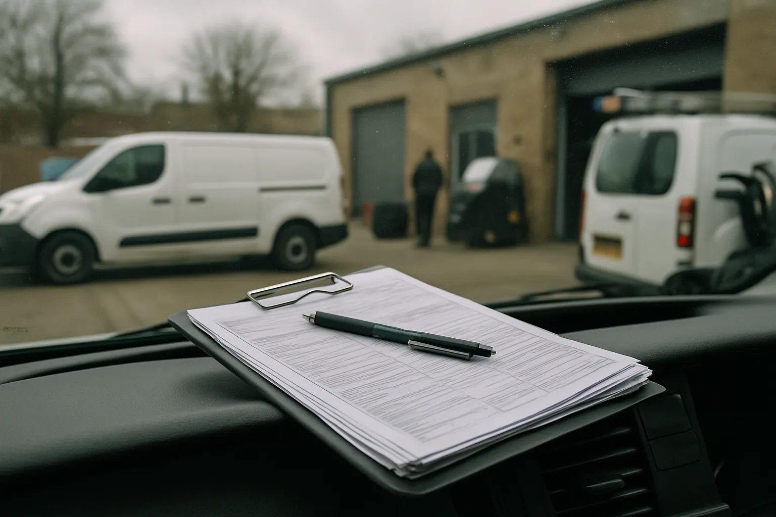 Job sheet signed off on a tablet